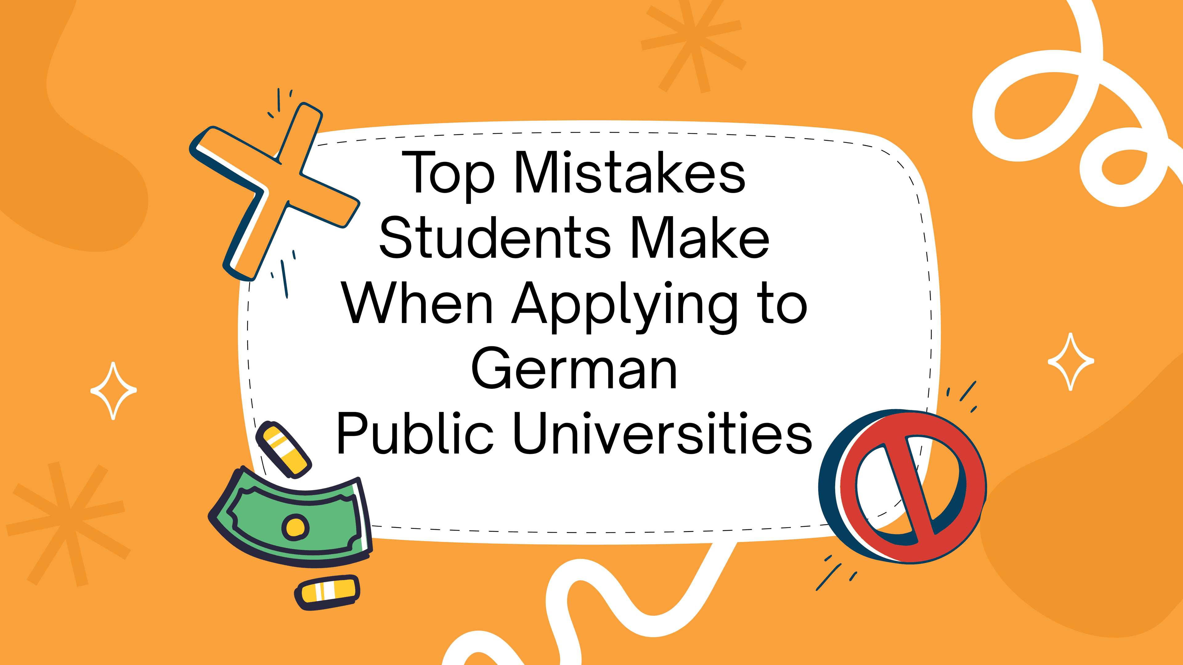 Top Mistakes Students Make When Applying to German Public Universities